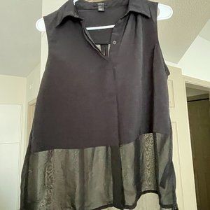 small black tank top